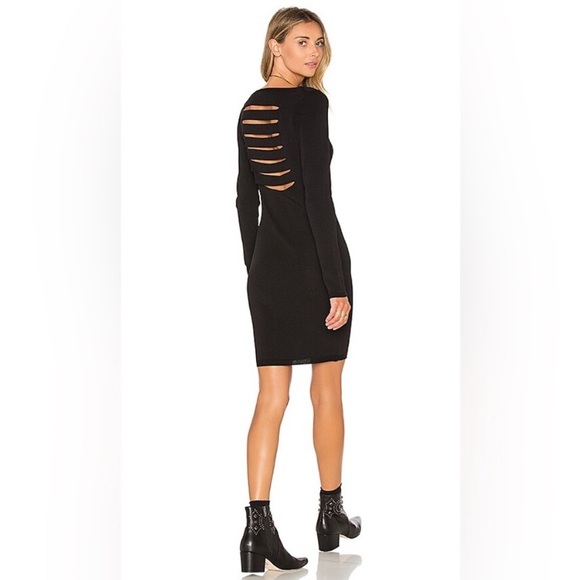 🔥NWOT Skull Cashmere Black Knit Dress. - Picture 3 of 12